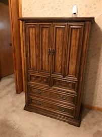 VINTAGE STANLEY ARMOIRE