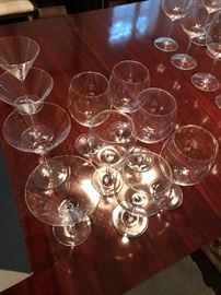 Loads of Waterford and Reidel crystal