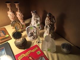 Many lovely religious items