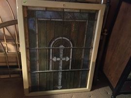 Beautiful stained glass window