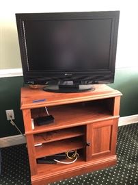 Television cabinet (32-1/2"W 19-1/2"D 29-1/2"H) - $75