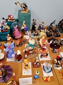 Huge collection of Walt Disney Classics Collection figurines - and many other Disney collectibles