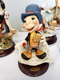 Giuseppe Armani "Jiminy Cricket" #379 from Disney's Pinocchio - hand signed by Giuseppe Armani