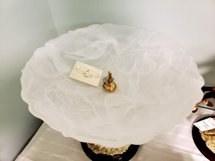 Giuseppe Armani "Girl with Cherubs" #1225 table centerpiece - with original box
