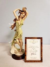Giuseppe Armani "Aurora" #884 - Limited Edition 1881/7500 - includes framed Certificate of Authenticty