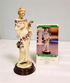 Giuseppe Armani "Arianna" #400 - 1996 The Society Member's Figurine - includes original box