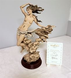 Giuseppe Armani "Zephyr" #1010 - Limited Edition 799/1500 - includes Certificate of Authenticty