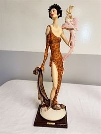 Giuseppe Armani "Lady with Parrot" #616 - Limited Edition 636/5000