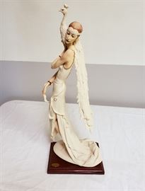 Giuseppe Armani "Lady with Peacock / The Peacock" #385