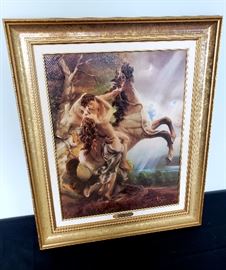 Giuseppe Armani "The Embrace" Artist Proof framed artwork - with Certificate of Authenticty and box