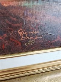 Giuseppe Armani "The Embrace" Artist Proof framed artwork - with Certificate of Authenticty and box