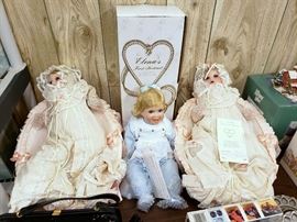 Boehm porcelain "Elena" dolls