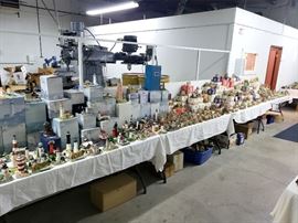 HUGE collections of everything! Harbour Lights lighthouses, Lilliput Lane and David Winter, Fraser Creations, JP Editions, Boyds Bears, Giuseppe Armani, Disney, and SO MUCH MORE!!!