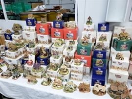 Lilliput Lane cottages - many still in the boxes!