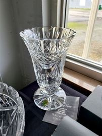 1995 Waterford Society "Penrose" vase - signed by Eamon Sheridan
