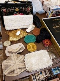 Vintage beaded purses