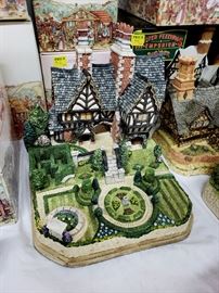 David Winter - Garden Cottages of England - "Spencer Hall Gardens Premier" limited edition