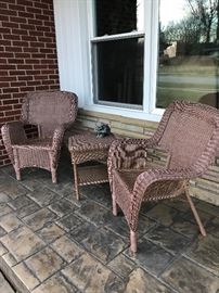 OUTDOOR WICKER FURNITURE