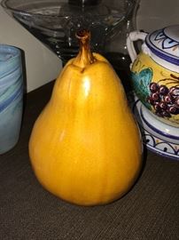 FAUX FRUIT LIFE  SIZE PEAR