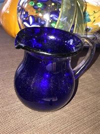 GLASS PITCHER 