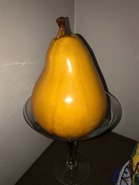 FAUX FRUIT LIFE  SIZE PEAR