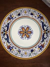 DERUTA POTTERY PLATE