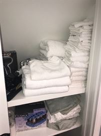 SMALL AND LARGE BATH TOWELS