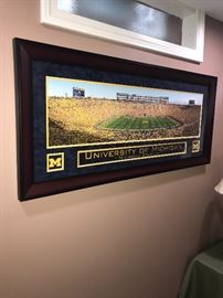 UNIVERSITY OF MICHIGAN STADIUM POSTER