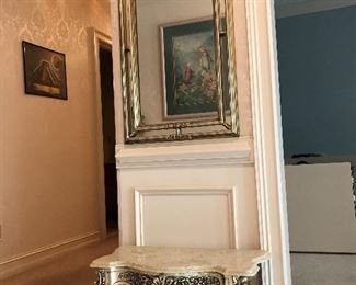 Table and Mirror