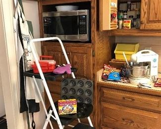 Microwave, Kitchen items