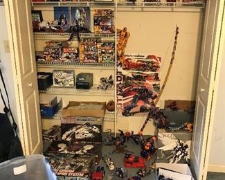 Gundam Model Kits, Transformers, Star Wars