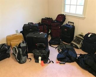 Lots of luggage.  More than shown
