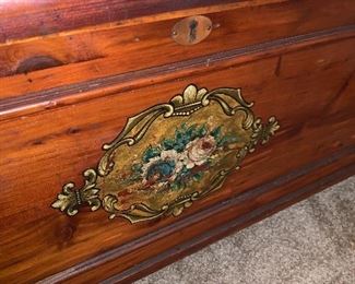 ANTIQUE CEDAR CHEST
