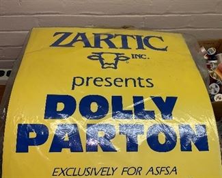 VINTAGE DOLLY PARTON CONCERT POSTER