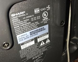 SHARP TV