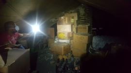 Antique bottles.  Historical Prohibition Era Bottles and Equipment found.