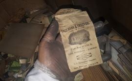 Antique bottles.  Historical Prohibition Era Bottles and Equipment found.