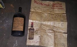 Antique bottles.  Historical Prohibition Era Bottles and Equipment found.