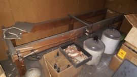 Antique bottles.  Historical Prohibition Era Bottles and Equipment found.