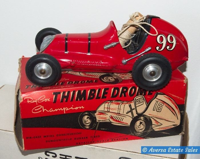 1950s Thimble Drome Cast Iron Car