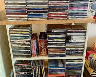 SHELF Full of CDs