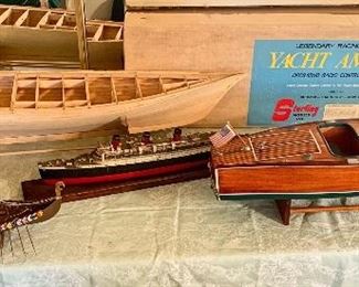 Vintage Model Ships