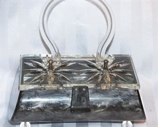 Outstanding 1950s ACRYLIC Purse