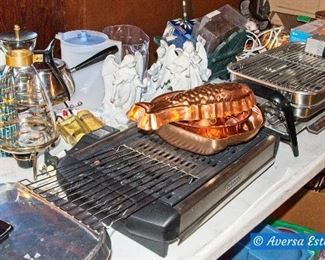 Tables of Ceramic and Glassware