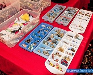 TONS of Costume Jewelry - PLUS Sterling and GOLD rings