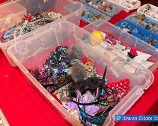 TONS of Costume Jewelry - PLUS Sterling and GOLD rings