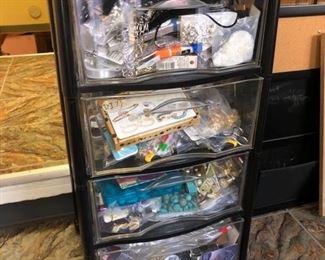 Tons of jewelry making supplies (more pics to follow)