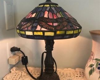 Tiffany style small lamp