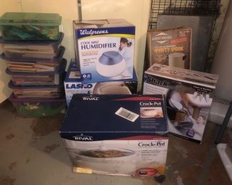 Crock pot and humidifiers - new in the box