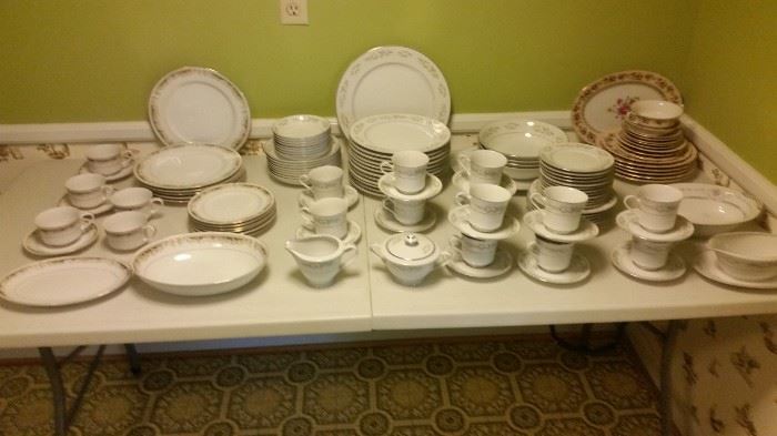 Incredible set of vintage china--looks like it was never touched